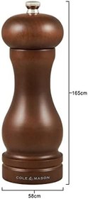 Resim Cole & Mason HB0645P 165mm Forest Capstan Tuz Değirmeni 