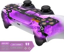 Resim eXtremeRate Micro Switch - Light Version Tactile Clicky Hair Trigger Kit V2 for PS5 Controller BDM-050 Shoulder Buttons, Ergonomic Micro Switches L2 R2 Tactile L1 R1 Mouse Click Kit for PS5 Controller 