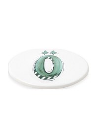 Resim The Mia Harf Bardak Altlığı Ö Beyaz 