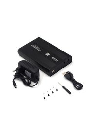 Resim USB 3.0 SATA 3 Bağlantılı 3.5" İnç HDD 3.5 inc Harddisk Kutusu 