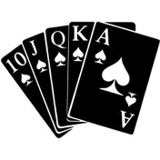 Resim Genel Markalar Poker Flush Sticker 20 X 14 Cm 