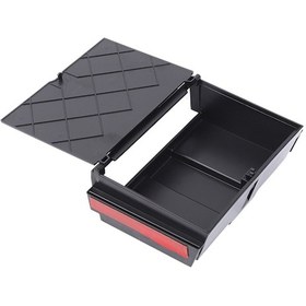 Resim Anjiexun Orta Konsol Tek Dokunuşlu Gizli Düzenleyici Kol Dayanağı Gizli Saklama Kutusu 