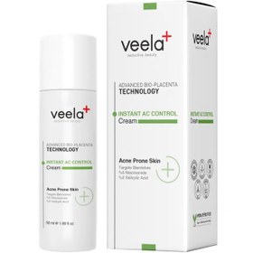 Resim Veela Instant AC Control Cream - Akne Karşıtı Bakım Kremi 50ml 