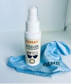 Resim STOREMAX metrashop Gözlük ve Ekran Temizleme Seti, 50 ml Solüsyon ve 15x18 cm Mikrofiber Bez ile birlikte 