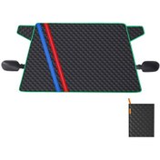 Resim Kış Dış Mekan Araç Ön Camı Kar Buz Kalkanı Su Geçirmez Koruyucuyu Kalınlaştırır, Özellik: Ön Kapak 