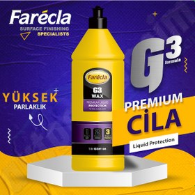 Resim Farecla G3 Premium Wax Cila 1 Litre Uygulama Pedi 