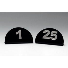 Resim FIDIL PASTACILIK MASA NUMARASI AKRİLİK 1 İLE 25 ARASI 10 X H: 5 cm 