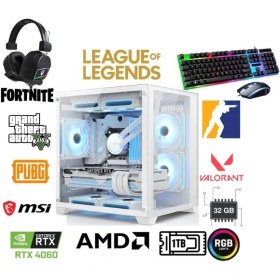 Resim DFS Bilgisayar Dfs Gaming DS2026W Ryzen 7 5700X-B550M-RTX 4060 8GB-32GB Ram-1tb M.2 Ssd-Wı Fı-Masaüstü Bilgisayar Sistem Tavsiyesi 