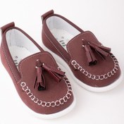 Resim Epaavm Püsküllü Erkek Bebe Ayakkabı - ENG032401 Bordo 
