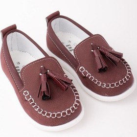 Resim Epaavm Püsküllü Erkek Bebe Ayakkabı - ENG032401 Bordo 