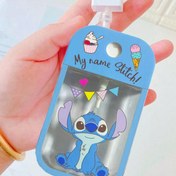 Resim 1 Disney Stitch Seyahat Sprey Şişesi 1.69oz, "My Name Stitch" Baskı Tasarımlı Şeffaf Kozmetik Dispenser, Unisex, BPA İçermeyen Plastik Malzeme, Mükemmel Seyahat Aksesuarı, Ev Dekoru, Doğum Günü Hediyesi 