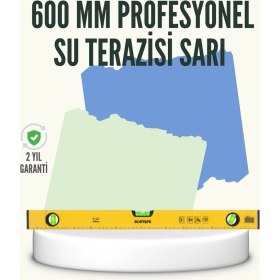 Resim Zero Land Xmpdby Profesyonel 600 mm Su Terazisi Duvar ve Montaj Işleri Için 