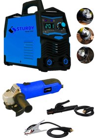 Resim Sturdy Power Tools Special Model Technology 201 Amp Dijital Göstergeli Taşlama Ile Beraber Invertör Kaynak Makinası 