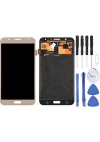 Resim Samsung Galaxy Uyumlu J7 2015 Lcd Ekran Dokunmatik Gold Sm-j700 