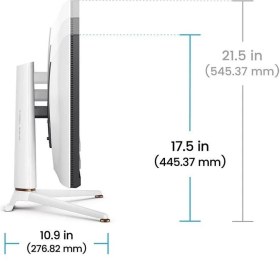 Resim BenQ Mobiuz EX271U 27'' IPS 4K 165Hz 1ms 1x eARC HDMI 2xHDMI DP USB-C FreeSync HDR400 Pivot Kumandalı Oyun Monitörü 