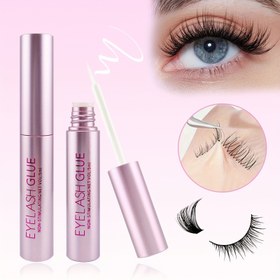 Resim Ersin Prenses & Güzellik 5ml Beyaz Sahte Kirpik Yapıştırıcısı - Taşınabilir, Uzun Süre Kalıcı, Kirpik Çiftleri için Kolay Uygulama 