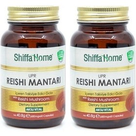 Resim Aksu Vital Shiffa Home Upr Reishi Mantarı Isırgan Otu 60 Kapsül Kapsül 2 Adet 