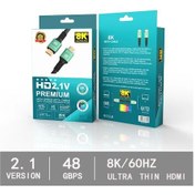 Resim 2.1 Versiyon Hdmi Kablo 1.5 Metre 8k Hdmi Kablo 