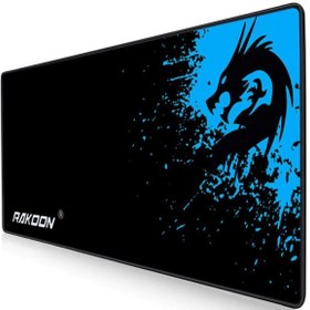 Resim Azemax 70X30Cm Rakoon Resimli Oyuncu Mousepad Kaydırmaz Taban Mou 