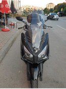 Resim MOTOCAM Kymco Xtown 250 İ Ön Cam 2020 2024 Model 83cm Şeffaf Renkli 4mm UZUN CAM 