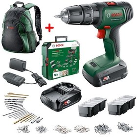 Resim Bosch UniversalImpact 18V 1,5Ah Çift Akülü Darbeli Vidalama + SystemBox - 06039D4103 