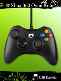 Resim nextbuy XBox 360 Uyumlu USB Kablolu Oyun Kolu Analog Controller Joypad Konsolu Oyun Için Joystick Kumanda 