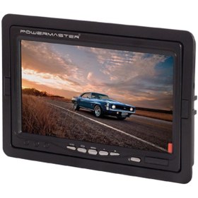 Resim Powermaster 7" Tft Lcd Renkli Araç Monitör (tetiklemeli) 