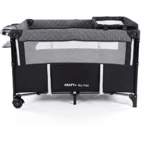 Resim Kraft Sky Fold Oyun Parkı 70x110 cm - Gri - Koyu Gri / Standart 