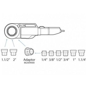 Resim Genel Markalar Super Ego Elektrikli Boru Pafta Takımı 1/2" - 1 1/4" 