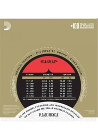 Resim D'addario Ej45lp Pro-arte Polished Normal Tension Klasik Gitar Teli 