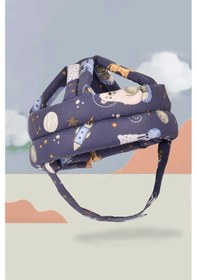 Resim Ayarlanabilir Bebek Çocuk Baş Kafa Koruma Güvenlik Kaskı - Bebek4 