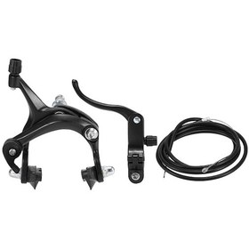 Resim Ön / Arka Fixie Bisiklet Fren Takımı Yol Bisikleti Cruiser Fren Takımı Bisiklet Kaliper Fren Takımı Yan Çekme Fren Takımı 