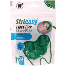 Resim Strleasy Kürdanlı Diş İpi 32'li 