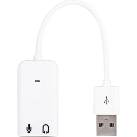 Resim Ses Kartı Çevirici 7+1 Dönüştürücü Laptop Harici Ses Kartı 