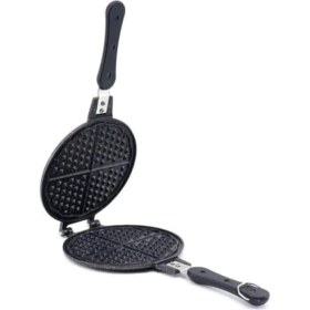 Resim Hepta Collection Taşhan Döküm Waffle Tavası Bakalit Sap 