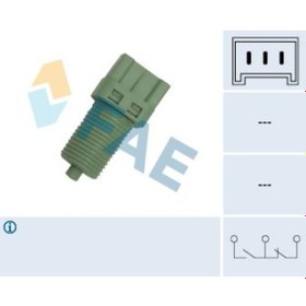 Resim FAE 24700 PEDAL FREN MUSURU MEGANE,R19,R21, LOGAN 
