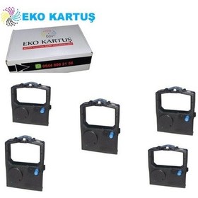 Resim Eko Kartuş Oki ML-194 lı Ekonomik 5’li Yazıcı Şeriti, 