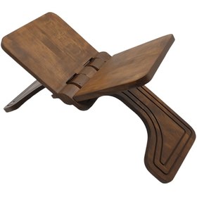 Resim Kuran Okuma Rahlesi 49 Cm Ahşap Katlanabilir Kestane Ağacından 