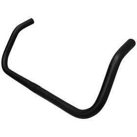 Resim Fixie Bullhorn Bisikelt Gidon Alüminyum 25.4Mm 46Cm Siyah 