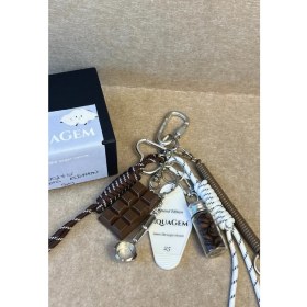 Resim Silver1 Zarif Anti-Kayıp Araba Anahtarlık Okul Çantası Çekicilik Bebek Yaratıcı Erkek ve Kadın Çift Yıldız Ayı Anahtarlık (Yurt Dışından) 