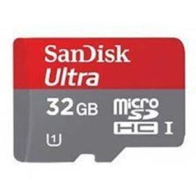 Resim Elektronikport-Sandisk Ultra 32Gb 120Mb/S Microsdhc Uhs-I A1 Class Hafıza Kart 