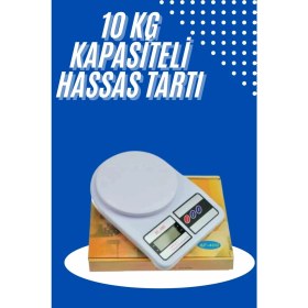 Resim TeknoKapsül Yeni Nesil Taşınabilir Dijital Hassas Mutfak Tartısı Mutfak Terazisi Hassas Ölçüm 10 kg 