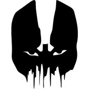 Resim Batman Kurukafa Duvar Dekor Sticker 40 x 52 cm 