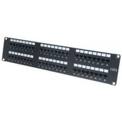 Resim ODS ODS-P48UTP UTP CAT6 2U 48 PORT PATCH PAN L DOLU 