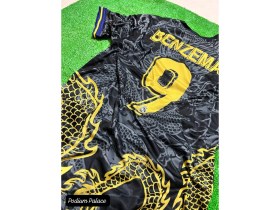 Resim Real Madrid Benzema Özel Tasarım Forması - Dragon 