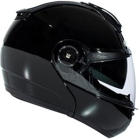 Resim Zeus Zs-3050 Black Çene Açılır Motosiklet Kaskı 