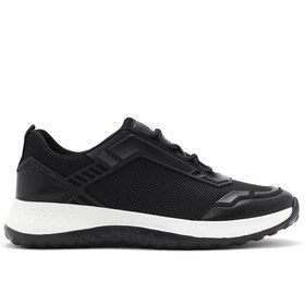 Resim Derimod Erkek Siyah Bağcıklı Kalın Tabanlı Sneaker 25SFD69516F 