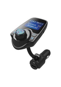 Resim Ayt Hello T10 Usb Sd Aux Bluetooth Destekli 2.1a Fm Transmitter Oto Araç Çakmaklık Teyp Telefon Müzik Aktarıcı 