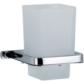 Resim Çelik Banyo Paslanmaz Pirinç Mercan Montajlı Diş Fırçalık Gri 