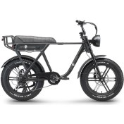 Resim Ape Ryder A10 Iki Kişilik Elektrikli Bisiklet Siyah 